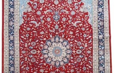 Palace Size 18' x12' Indo Persian Handmade Hand-Knotted Wool Rug Carpet