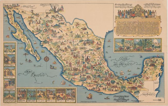 "Pictorial Map of Mexico"
