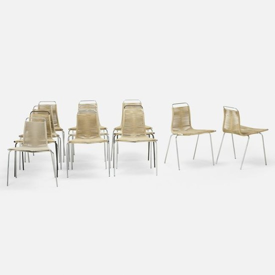 Poul Kjaerholm, PK 1 chairs, set of twelve