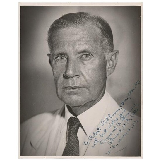 Raymond A. Spruance Signed Photograph