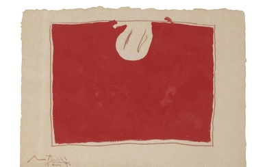 Robert Motherwell (1915-1991), Red Wall Sketch