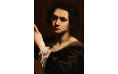 Römischer Maler des 17. Jahrhunderts, PORTRAIT EINER JUNGEN FRAU
