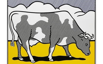 Roy Lichtenstein, 1923 New York – 1997 ebenda, Kuh, 1982