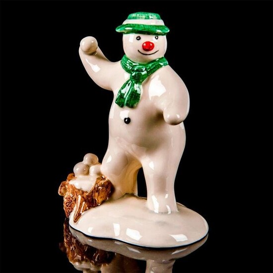 Royal Doulton Figurine, The Snowman Snowballing DS22