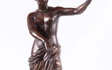 Skulptur. Ende, 19. Jh. Bronze.