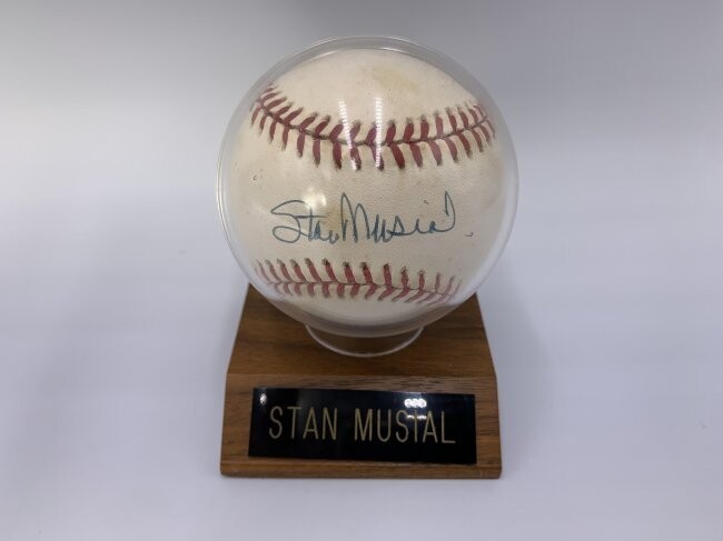 Stan Musial "Stan the Man" Autographed Baseball