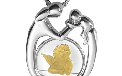 Sterling Silver Mother & Child Angel