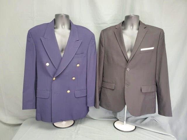 Two Mens Sports Jackets Size 42R