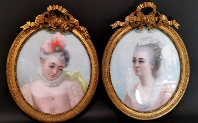 Two Portraits of Ladies