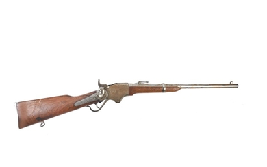 USA Carabine Spencer 1865 Monture bois... - Lot 76 - De Baecque et Associés