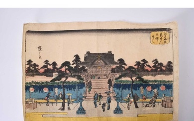 Utagawa Hiroshige (1797-1858), eleven woodblock prints All O...