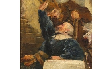 Venetian painter, 19th century, Study