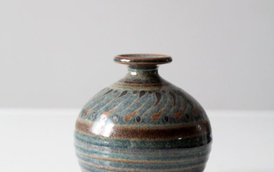 Vintage Brush Creek Studio Pottery Vase