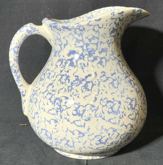 Vintage Ceramic Splatter Ware Pitcher