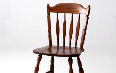 Vintage Dearborn Oak Side Chair