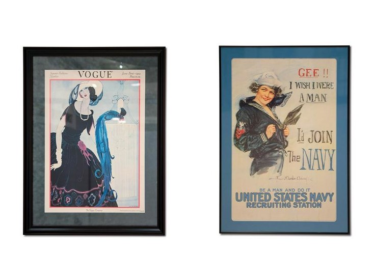 Vintage Framed Advertising