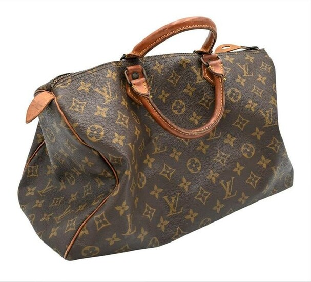 Vintage Louis Vuitton Bag, canvas with LV monogram and
