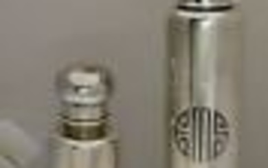Vintage Tiffany & Co. Art Deco Period Sterling Silver Cologne Bottles