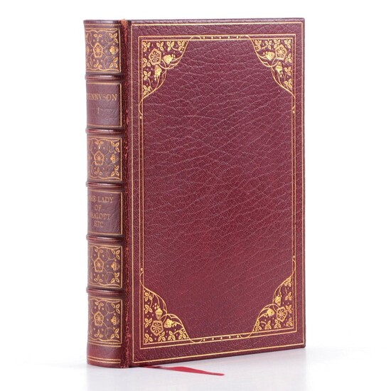 Volume of Lord Tennyson's Works with Tipped in Letter by Lord Tennyson, 1929
