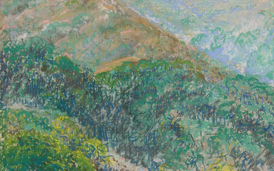 William A. Griffith (1866-1940) Laguna Landscape sight 20 x 16...