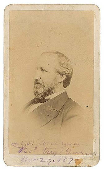 William S. Rosecrans Signed Photograph