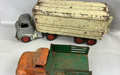 Wyandotte Semi Trailer Steel Diecast Toy Truck & TONKA
