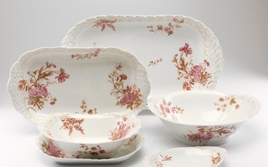 Haviland Porcelain Serving Dishes, 1876-1889
