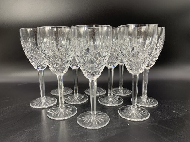 10 Waterford Crystal Lismore Nouveau Wine Glass