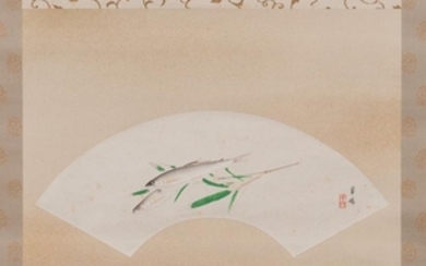 Hanging Scroll Fan Painting