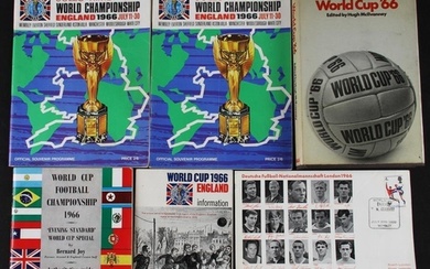 1966 World Cup tournament programme x 2 (small writing insid...