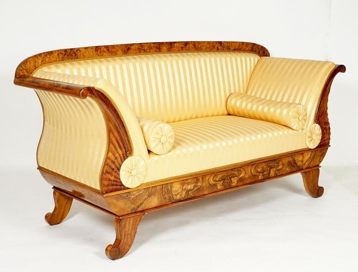19th Century German Biedermeier Sofa