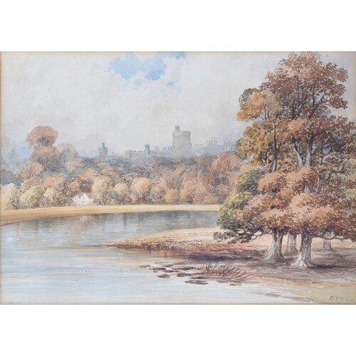 19th century British school, 'Windsor Castle', watercolour, ...