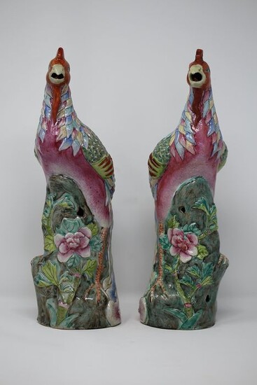 2 birds (2) - Porcelain - China - Qing Dynasty (1644-1911)