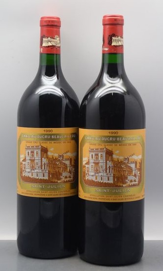 2 magnums Château DUCRU-BEAUCAILLOU, 2° cru… Résultats Grands Vins & Spiritueux Lot n° 377.Bis