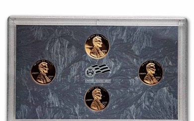 2009-S Lincoln Cent 4-Coin Bicentennial Proof Set