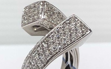 Gioielleria Corvino - 18 kt. White gold - Ring - 3.24 ct Diamond - Diamond