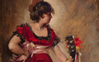 “Dama”, 1883. Benito Belli