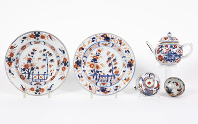 5 pieces of 18th Cent. Chinese porcelain