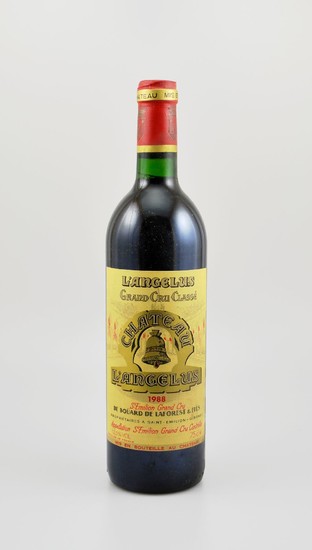 6 bottles of 1988 Chateau Angelus, Saint-...