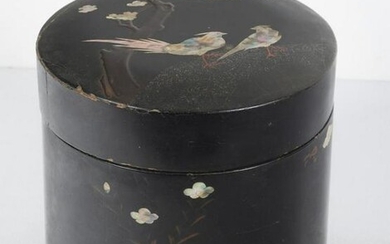 A 19th century Japanese tobacco box from Meiji period