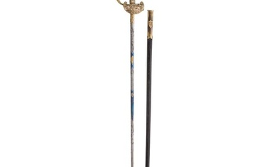 A Bavarian civil servant's sword, worn during the reign of Maximilian II (1848 - 1864)