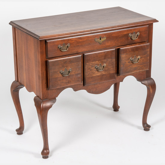 A Chippendale Style Mahogany Lowboy