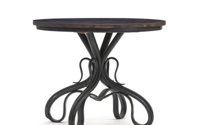 A Michael Thonet café table, late 19th early 20th century