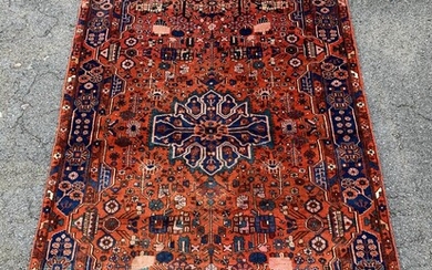 SOLD. A Persian Nahavan rug. C. 2000. 240 x 154 cm. – Bruun Rasmussen Auctioneers...