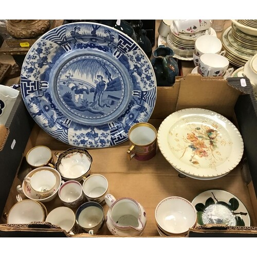 A collection of various china wares, mainly tea wares, inclu...