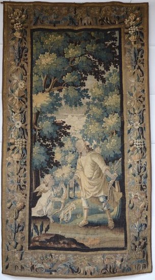 A flemish tapestry 'mythological scene', 17th century (*)...