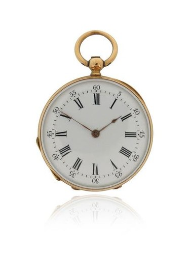 A lady's 18ct gold fob watch by Vacheron...