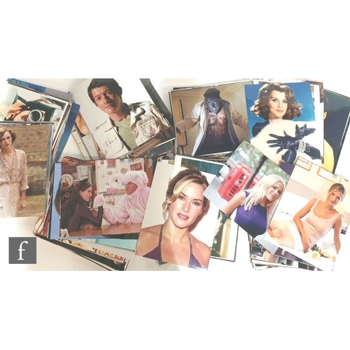 A large collection of 8x10 film and portrait stills includin...