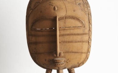 AFRICAN TIMBER MASK, LEONARD JOEL LOCAL DELIVERY SIZE: SMALL