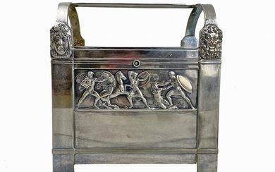 Antique German WMF silverplated box